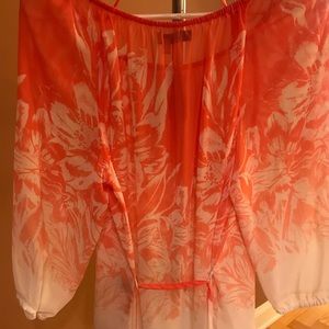 Jennifer Lopez Flowy Shirt